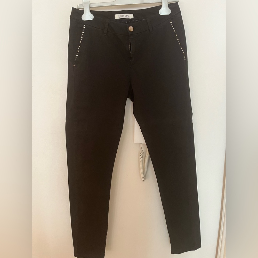 Black Chino pant